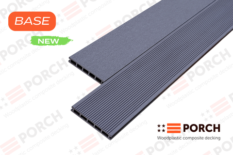 Композитна терасна дошка Porch Base Grey tk1002 фото
