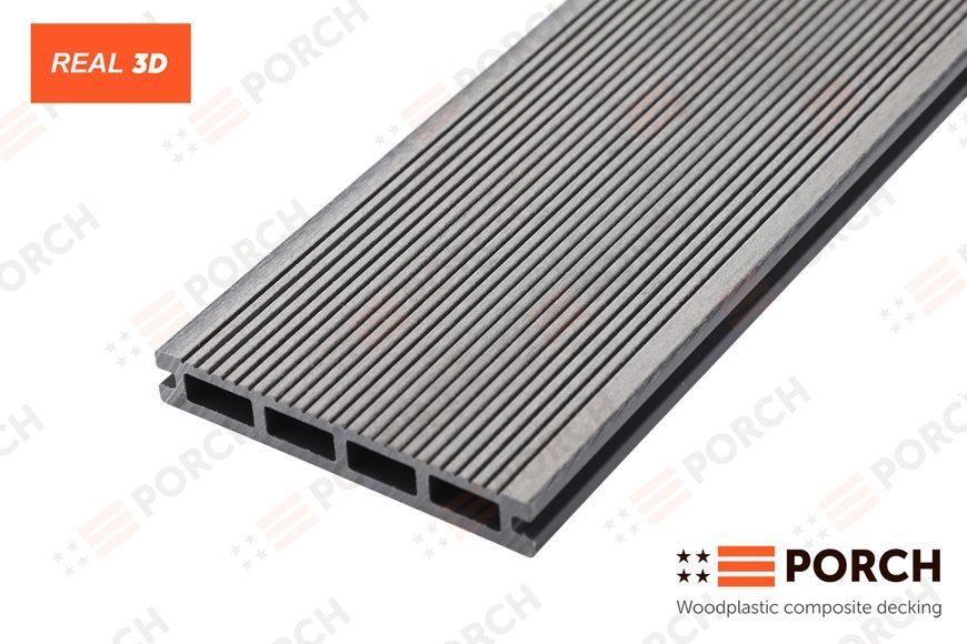 Композитная террасная доска Porch Real Silver tk1004 фото