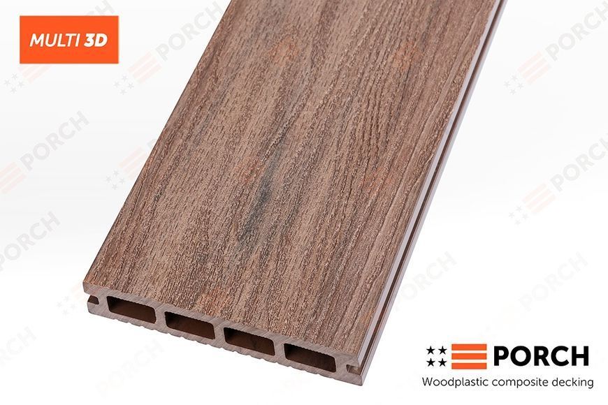 Композитная террасная доска Porch Multi Teak tk1015 фото