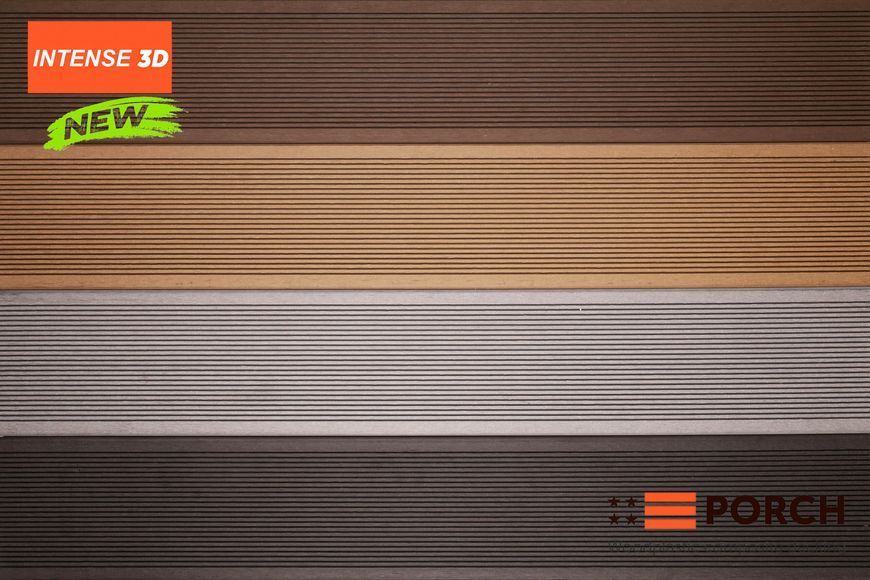 Композитная террасная доска Porch Intense Eben tk1010 фото