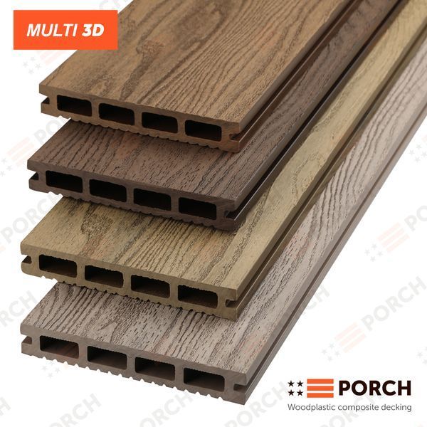 Композитная террасная доска Porch Multi Garapa tk1016 фото