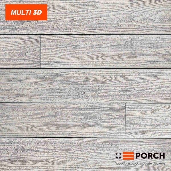 Композитна терасна дошка Porch Multi Cream tk1017 фото